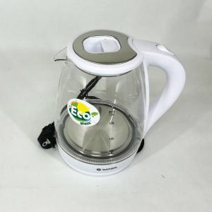 Електрочайник Satori SGK-4105-WT 1.8 л 1500 Вт, стильний електричний чайник, чайники з підсвічуванням