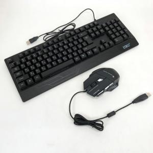 Клавіатура+мишка UKC з LED підсвічуванням від USB M-710, клавіатура ігрова з підсвічуванням та мишкою