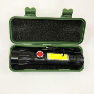 Ліхтар ручний X-Balog BL-645S-XPE+COB, ЗУ microUSB, ліхтарик тактичний акумуляторний ручний