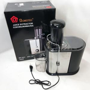 Соковитискач Domotec MS-5221 1000 W, соковитискач універсальний соковитискач електро на склянку
