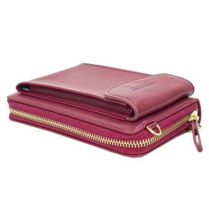 Жіночий гаманець Baellerry N8591 Red сумка-клатч для телефону грошей банківських карток