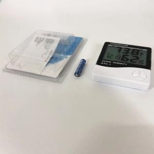 Термогігрометр Generic HTC-1 годинник будильник метеостанція, Термометр гігрометр в будь-якому місці