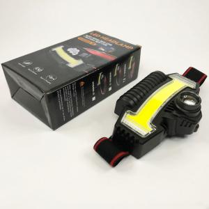 Налобний ліхтарик Bailong BL-W685-LTS+COB+RGB, 5 режимів, водостійкий, ударостійкий, USB кабель Type-c