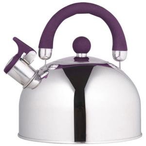 Чайник Unique із свистком UN-5302 2.5 л, гарний чайник для газової плити Purple