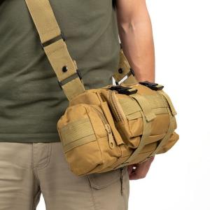 Сумка - підсумок тактична поясна Tactical військова, сумка нагрудна з ременем на плече 5 літрів кордура