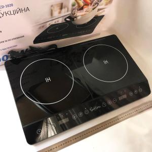 Електроплита індукційна інфрачервона Suntera ICD-1020 з дисплеєм LED (2000 Вт)