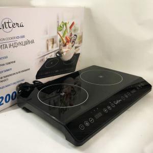 Електроплита індукційна інфрачервона Suntera ICD-1020 з дисплеєм LED (2000 Вт)