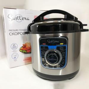 Мультиварка-скороварка SUNTERA SPC-1100 1000 Вт, пароварка для кухні побутова, антипригарні рисоварки