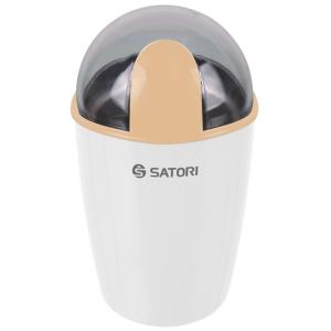 Кавомолка SATORI SG-2503-BG, електрична кавомолка для турки, кавомолка побутова електрична