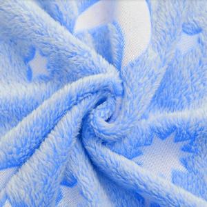 Плед, що світиться в темряві, плюшеве покривало Blanket kids Magic Star 150х100 см флісова ковдра Blue