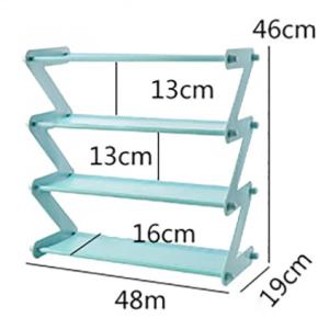 Полиця для взуття органайзер компактний стійка Shoe Rack YH 8802 зберігання речей та взуття 5 полиці