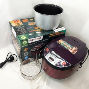 Мультиварка Rainberg RB-6207 З Фритюрницею, 12 Програм, скороварка пароварка мультиварка Brown