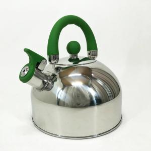 Чайник Unique со свистком UN-5302 2.5 л, хороший чайник со свистком, чайник на плиту Green