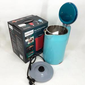 Чайник електричний Rainberg RB-2247 2000Вт 2 л, тихий електричний, безшумний чайник Blue
