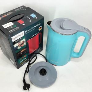 Чайник електричний Rainberg RB-2247 2000Вт 2 л, тихий електричний, безшумний чайник Blue