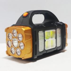 Ліхтар кемпінговий з сонячною панеллю та повербанком HB-1678-2х8LED-6COB, ліхтар кемпінговий світлодіодний