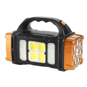 Ліхтар кемпінговий з сонячною панеллю та повербанком HB-1678-2х8LED-6COB, ліхтар кемпінговий світлодіодний