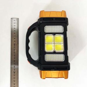 Ліхтар кемпінговий з сонячною панеллю та повербанком HB-1678-2х8LED-6COB, ліхтар кемпінговий світлодіодний