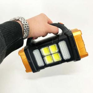 Ліхтар кемпінговий з сонячною панеллю та повербанком HB-1678-2х8LED-6COB, ліхтар кемпінговий світлодіодний