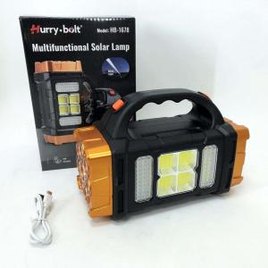 Ліхтар кемпінговий з сонячною панеллю та повербанком HB-1678-2х8LED-6COB, ліхтар кемпінговий світлодіодний