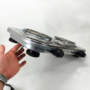 Електрична плита Rainberg RB-008 на 2 поверхні спіральна + 2 регулятори 3500 Вт