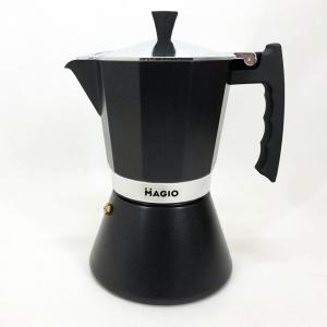 Гейзерна кавоварка Magio MG-1006 450 мл, Гейзер для кави, Кавоварка еспресо для плити