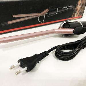 Щипці плойка для волосся афрокудрі GEMEI GM-2825, Плойка для створення об'ємних зачісок, Щипці гофре