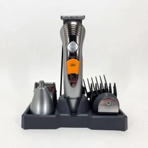 Набір для стрижки Pro Gemei GM-580 тример 7в1 для стрижки волосся, гоління бороди, для носа та вух, стайлер