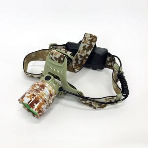 Ліхтар налобний 2130-T6 Military, акумуляторний 18650х2, zoom, зарядка micro USB, Головний ліхтарик