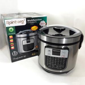 Мультиварка пароварка Rainberg RB-6209 45 програм 6л 1000W, Сенсорна мультиварка рисоварка
