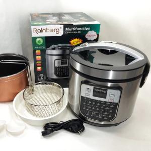 Мультиварка пароварка Rainberg RB-6209 45 програм 6л 1000W, Сенсорна мультиварка рисоварка