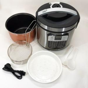 Мультиварка пароварка Rainberg RB-6209 45 програм 6л 1000W, Сенсорна мультиварка рисоварка