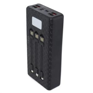 Портативна мобільна зарядка (Павербанк) POWER BANK SOLAR 60000MAH, переносний акумулятор для телефону
