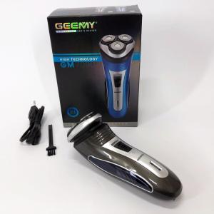 Електробритва GEEMY GM-7090 3 в 1 тример, бездротова електробритва, Тример для вусів Blue