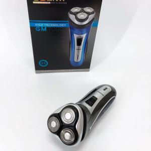 Електробритва GEEMY GM-7090 3 в 1 тример, бездротова електробритва, Тример для вусів Blue