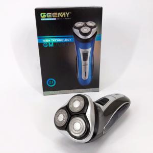 Електробритва GEEMY GM-7090 3 в 1 тример, бездротова електробритва, Тример для вусів Blue