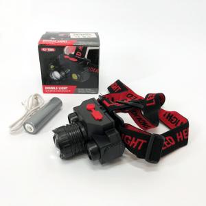 Ліхтар налобний Bailong BL-1805 COB XPE акумуляторний, ліхтар на голову для риболовлі, надійний налобний