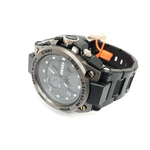 Годинник наручний чоловічий SKMEI 2031BK BLACK, чоловічий тактичний годинник, протиударний годинник. Колір: чорний