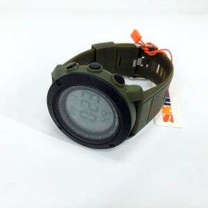 Годинник наручний чоловічий SKMEI 2122AGWT ARMY GREEN-WHITE, армійський годинник протиударний. Колір: зелений