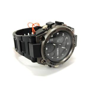 Годинник наручний чоловічий SKMEI 2031BK BLACK, чоловічий тактичний годинник, протиударний годинник. Колір: чорний