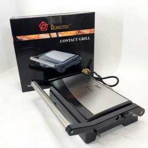 Гриль електричний Domotec MS-7708 притискний контактний з антипригарним гранітним покриттям 1000 W