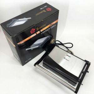Гриль електричний Domotec MS-7708 притискний контактний з антипригарним гранітним покриттям 1000 W