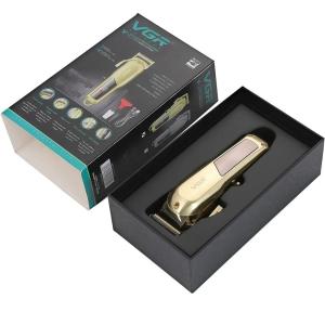 Машинка для стрижки VGR Professional Hair Clipper V-278 GOLD, домашня машинка для стрижки волосся