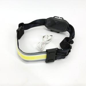 Ліхтарик налобний м'який акумуляторний XQ-T1C USB з червоними задніми вогнями, ліхтар на голову для риболовлі