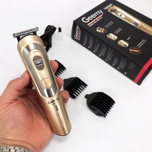 Бездротова машинка для стрижки волосся GEMEI GM-6112 акумуляторна. Колір: золотий