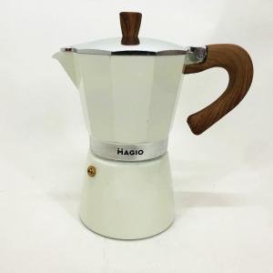 Гейзерна кавоварка Magio MG-1008 300 мл, кавоварка для індукційної плити, гейзерна турка для кави