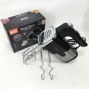 Міксер ручний на кухню RAF R-6630 5 швидкостей 2 насадки 300 W, двовінчиковий міксер, міксер для збивання