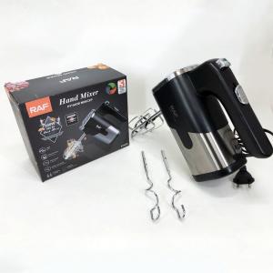 Міксер ручний на кухню RAF R-6630 5 швидкостей 2 насадки 300 W, двовінчиковий міксер, міксер для збивання