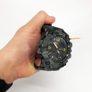 Годинник наручний чоловічий SKMEI 1155BCMGY, армійський годинник протиударний. Колір: сірий камуфляж