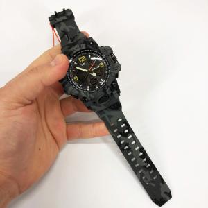 Годинник наручний чоловічий SKMEI 1155BCMGY, армійський годинник протиударний. Колір: сірий камуфляж